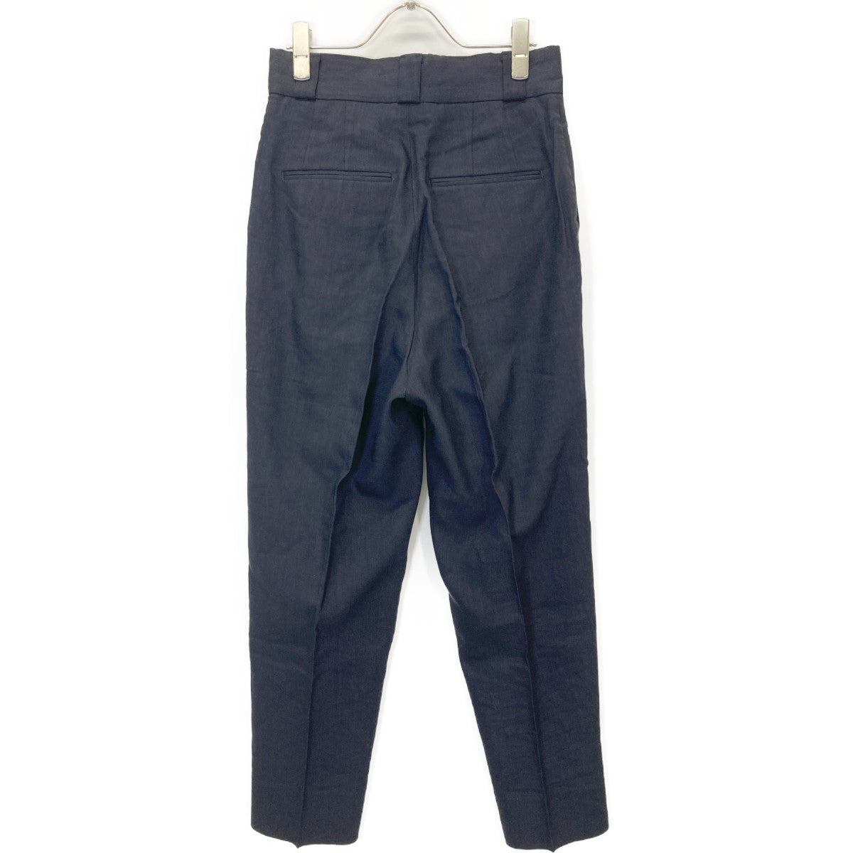 Chaos カオス 【ｼﾞｪﾝﾄﾙﾏﾝﾚﾃﾞｨ】ﾈｲﾋﾞｰ ﾚｰﾖﾝ×ﾘﾈﾝ ﾂｰﾀｯｸﾊﾟﾝﾂ ボトムス 38