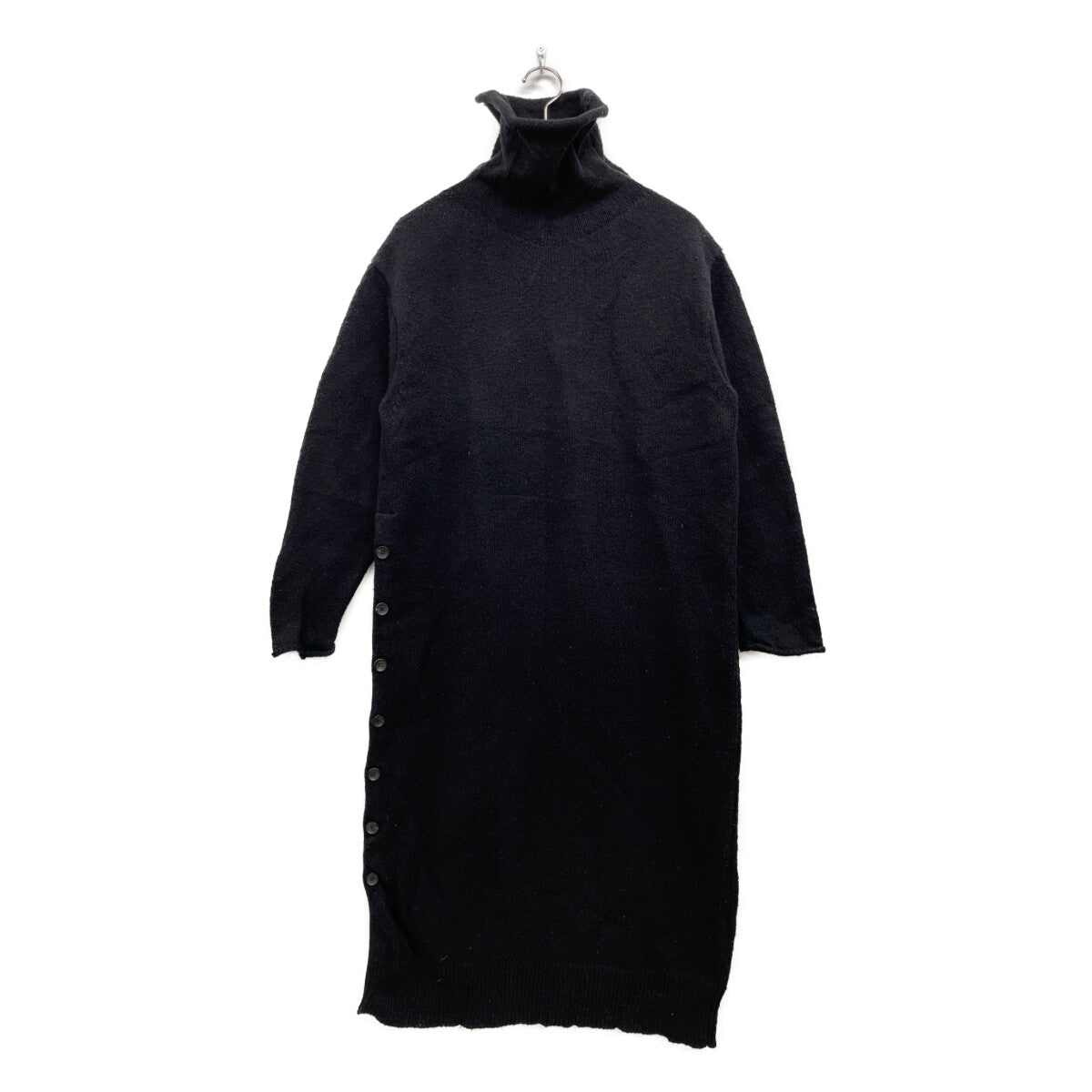 beautifulpeople ビューティフルピープル ﾌﾞﾗｯｸ 1025204003 cotton high neck knitting dress ワンピース 36