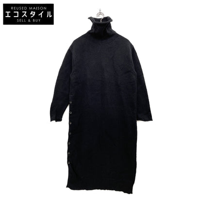 beautifulpeople ビューティフルピープル ﾌﾞﾗｯｸ 1025204003 cotton high neck knitting dress ワンピース 36