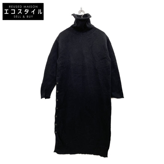 beautifulpeople ビューティフルピープル ﾌﾞﾗｯｸ 1025204003 cotton high neck knitting dress ワンピース 36
