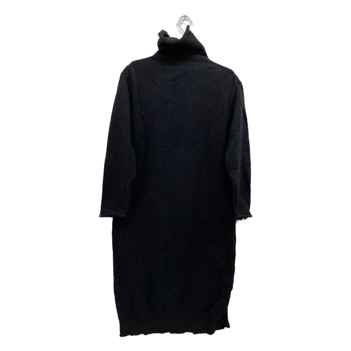 beautifulpeople ビューティフルピープル ﾌﾞﾗｯｸ 1025204003 cotton high neck knitting dress ワンピース 36