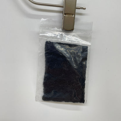 COMMEdesGARCONS コムデギャルソン ｺﾑｺﾑ ﾌﾞﾗｯｸ AD2024 RN-S003 ｳｰﾙ 縮絨 ｽｶｰﾄ スカート XS