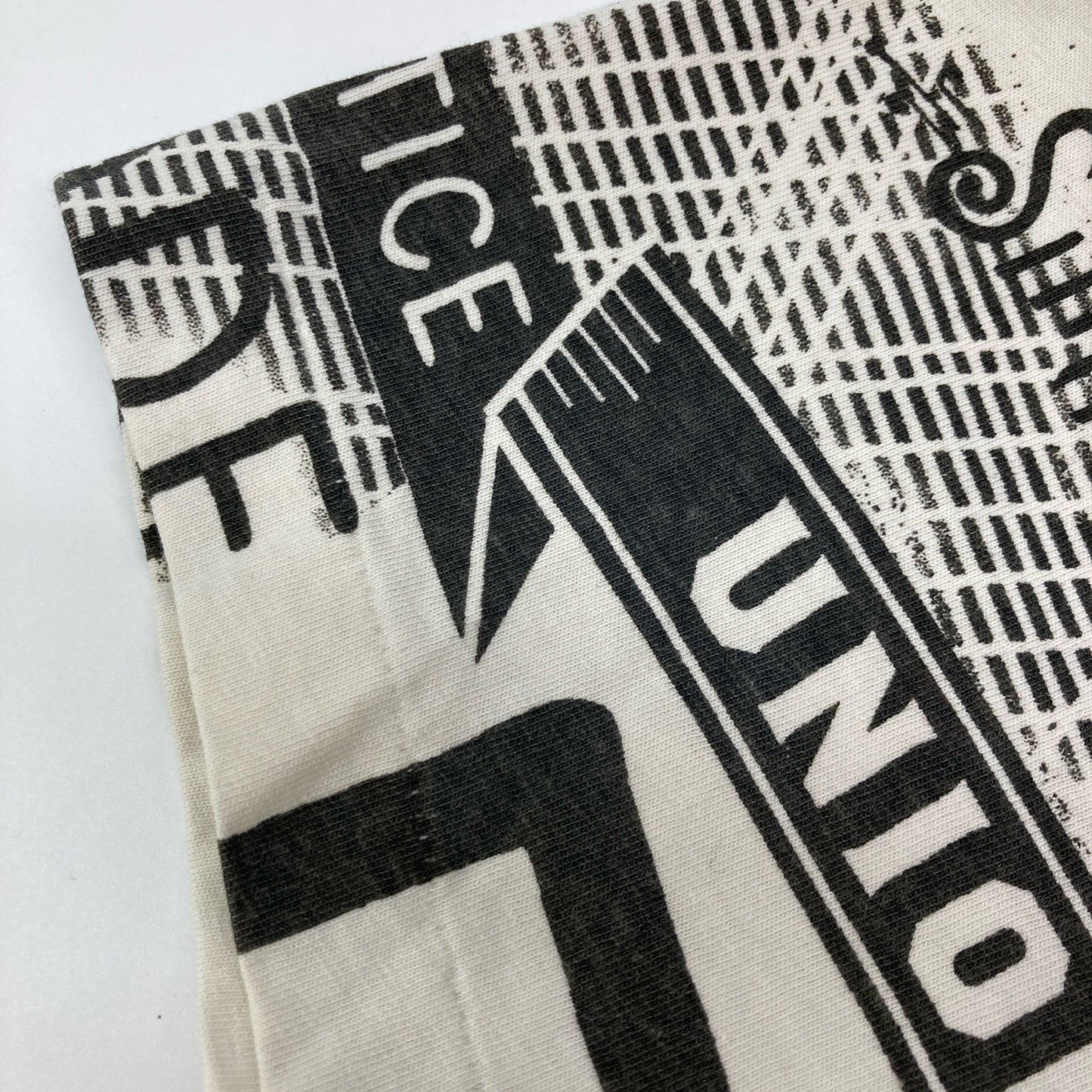 RRL ダブルアールエル ﾎﾜｲﾄ TWO COWBOY ﾌﾟﾘﾝﾄ Tｼｬﾂ トップス S