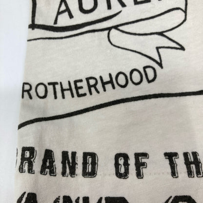 RRL ダブルアールエル ﾎﾜｲﾄ TWO COWBOY ﾌﾟﾘﾝﾄ Tｼｬﾂ トップス S