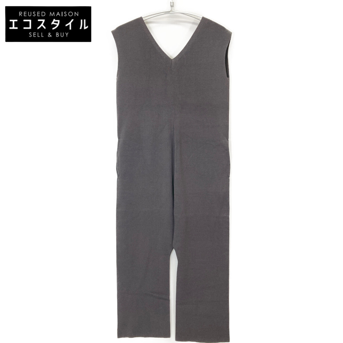 Chaos カオス ｸﾞﾚｰ ｼﾙｸ混ﾆｯﾄｵｰﾙｲﾝﾜﾝ オールインワン F