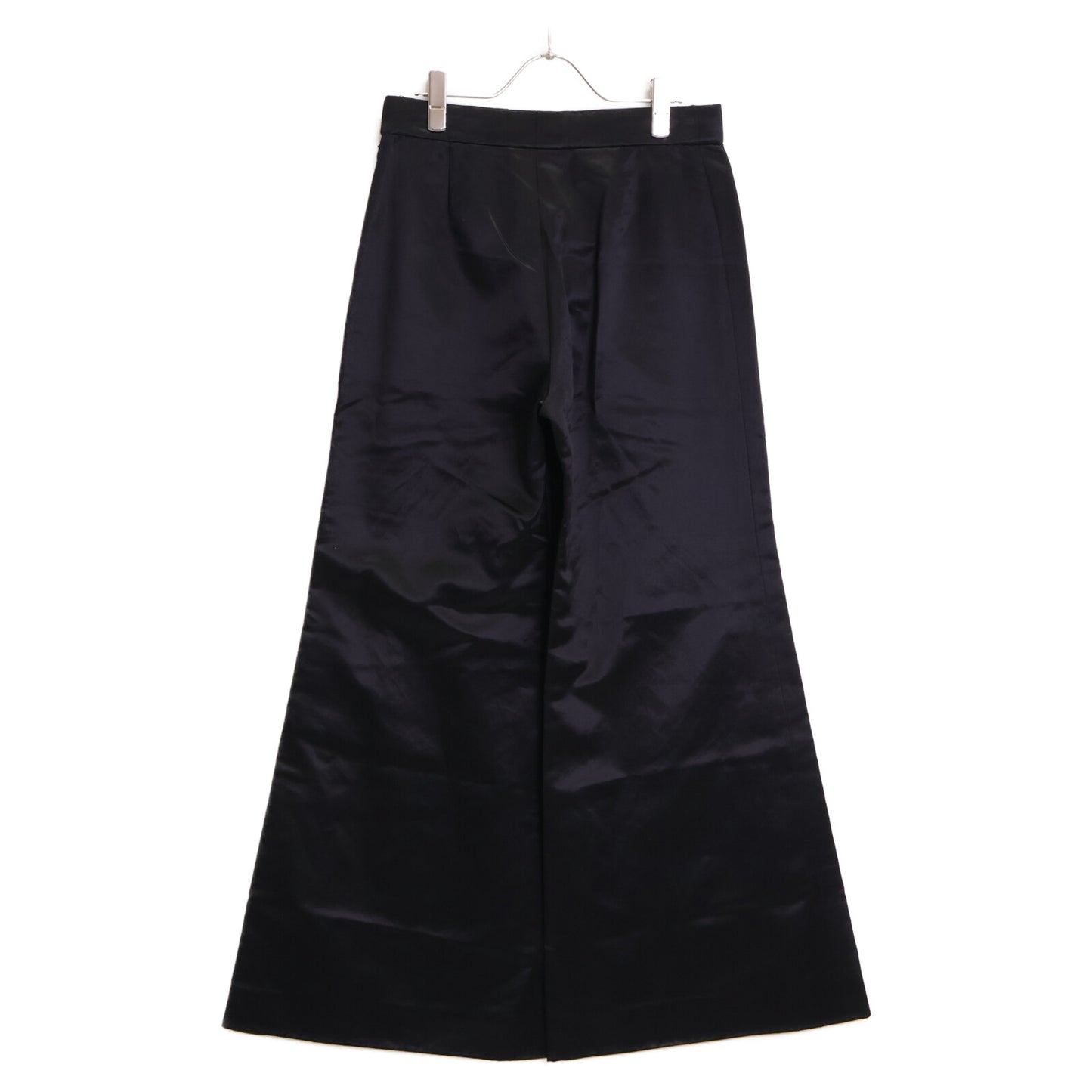 CHANEL シャネル 【美品/国内正規/22SS】P72423V64121 シルク混 獅子ボタン サテンパンツ/ ボトムス 38