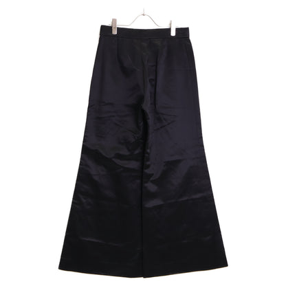 CHANEL シャネル 【美品/国内正規/22SS】P72423V64121 シルク混 獅子ボタン サテンパンツ/ ボトムス 38