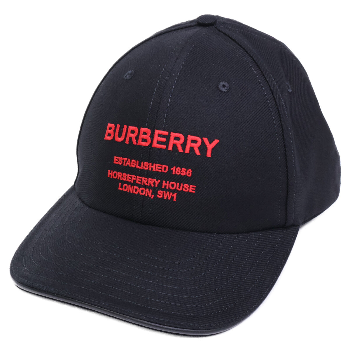 BURBERRY バーバリー 【美品/国内正規】8043040 ホースフェリーモチーフ キャップ 帽子 XL