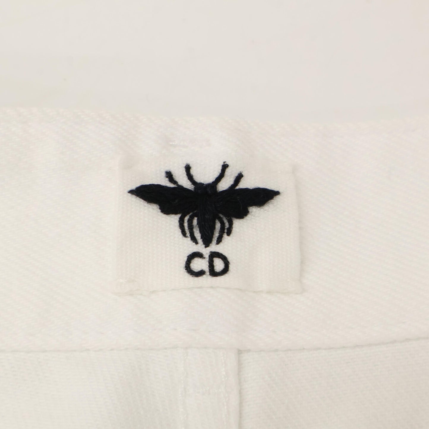 Christian Dior クリスチャンディオール 【美品/国内正規】452P04A3387 Miss Dior Graffiti コットン フレアデニムパンツ/ ボトムス I:36