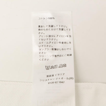 Christian Dior クリスチャンディオール 【美品/国内正規】452P04A3387 Miss Dior Graffiti コットン フレアデニムパンツ/ ボトムス I:36