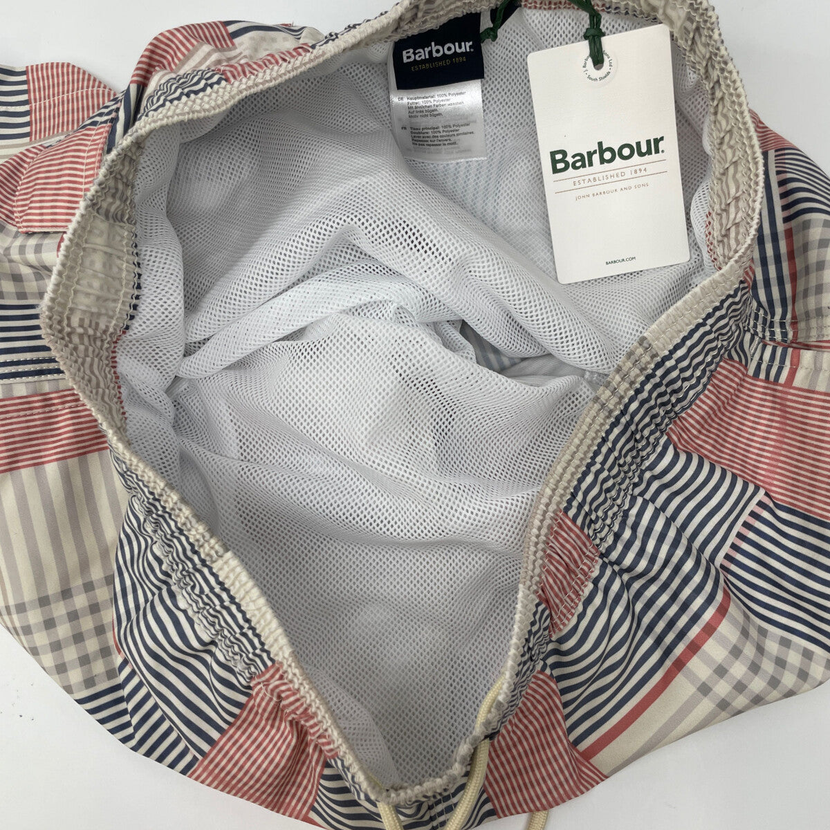 Barbour バブアー MSW0071ST17 ﾊﾟｯﾁｽｲﾑｼｮｰﾂ ボトムス M