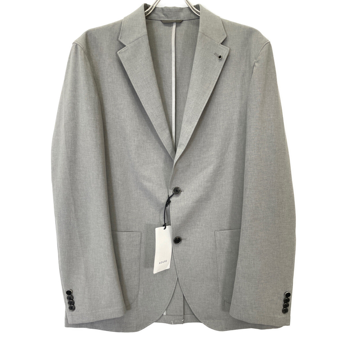 AOURE アウール AMFJ251140 ﾗｲﾄｸﾞﾚｰ MALPENSA SUMMER SETUP JACKET ジャケット XL