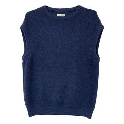 TOYOBOSHI トウヨウボウシ 糸衣 青紺 MOMI 12IT-PC2605 ｶｼﾐﾔ100 ﾍﾞｽﾄ ベスト F