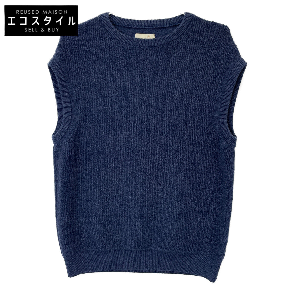 TOYOBOSHI トウヨウボウシ 糸衣 青紺 MOMI 12IT-PC2605 ｶｼﾐﾔ100 ﾍﾞｽﾄ ベスト F