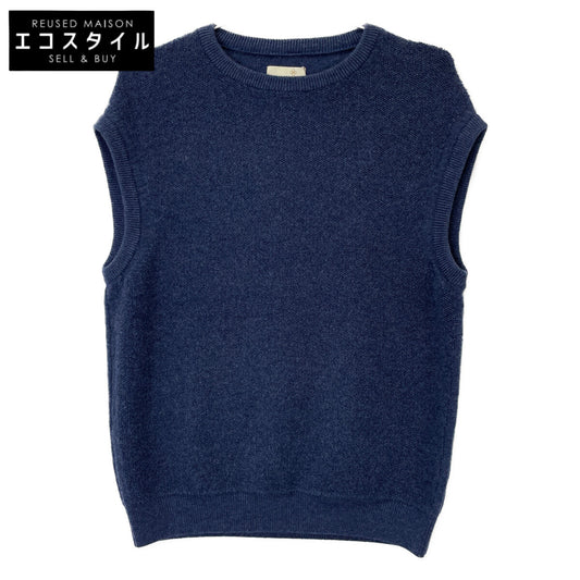 TOYOBOSHI トウヨウボウシ 糸衣 青紺 MOMI 12IT-PC2605 ｶｼﾐﾔ100 ﾍﾞｽﾄ ベスト F