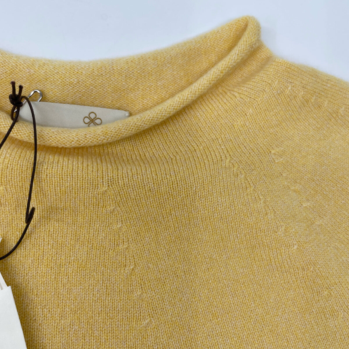 TOYOBOSHI トウヨウボウシ 糸衣 黄水杢 HARUNA 12IT-PC2602 ｶｼﾐﾔ100 ｾｰﾀｰ トップス 3