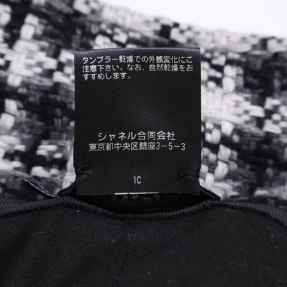 CHANEL シャネル 新品同様 国内正規 CCココマーク ツイード バケットハット 帽子 S