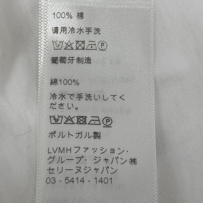 CELINE セリーヌ X237370E ﾎﾜｲﾄ ﾛｺﾞﾌﾟﾘﾝﾄ Tｼｬﾂ ワンピース XS