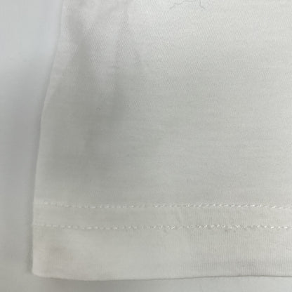 CELINE セリーヌ X237370E ﾎﾜｲﾄ ﾛｺﾞﾌﾟﾘﾝﾄ Tｼｬﾂ ワンピース XS