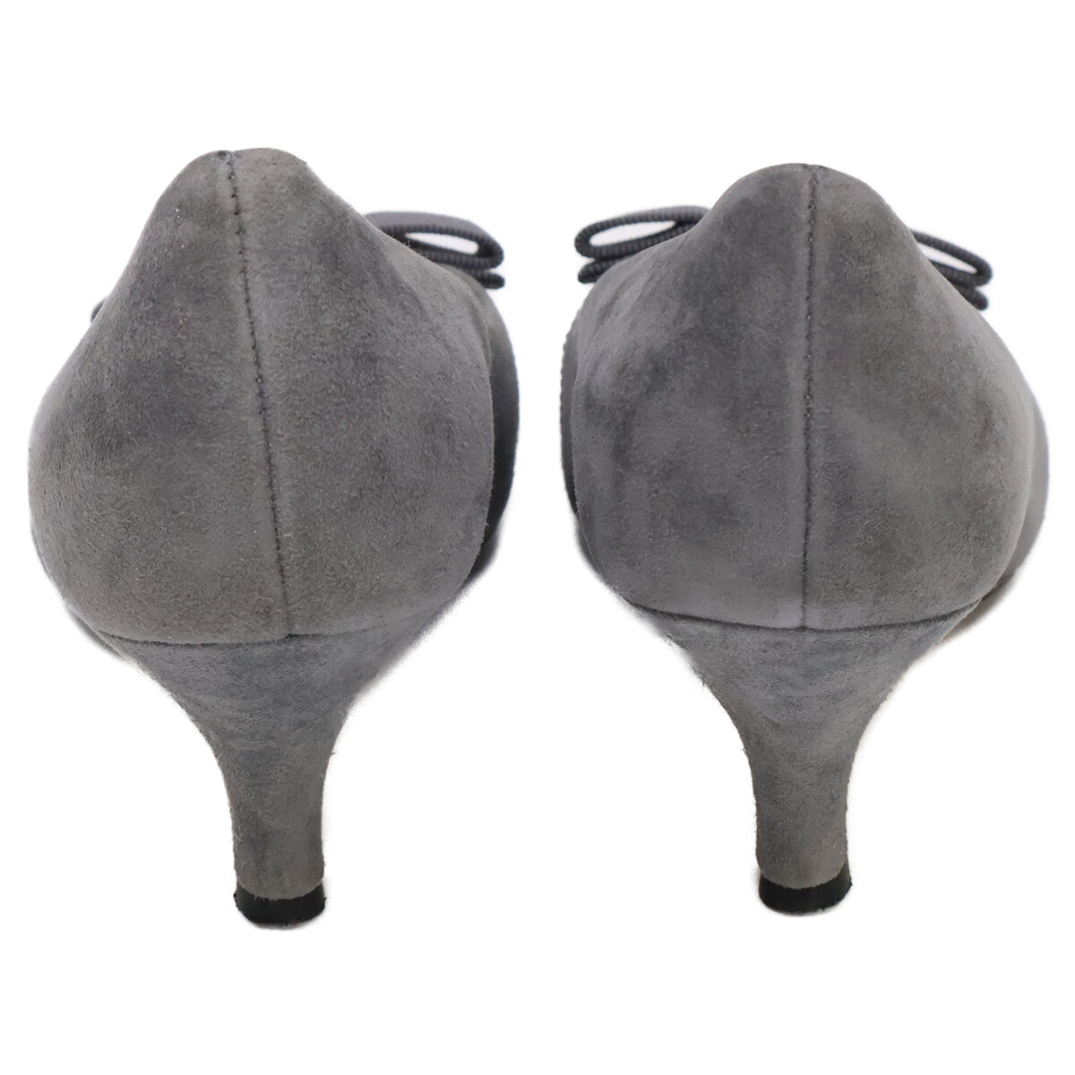 Salvatore Ferragamo サルヴァトーレフェラガモ 【美品】ヴァラリボン ラウンドトゥ シューズ 7D