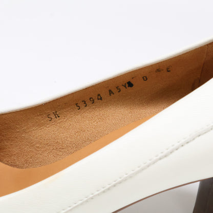 Salvatore Ferragamo サルヴァトーレフェラガモ ガンチーニ ラウンドトゥ ヒール シューズ 8C