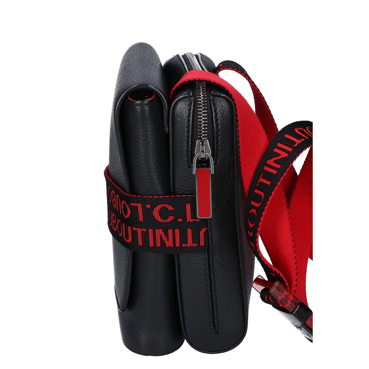 Christian Louboutin クリスチャンルブタン 【美品】ベンチリポーター ロゴ ショルダーバッグ