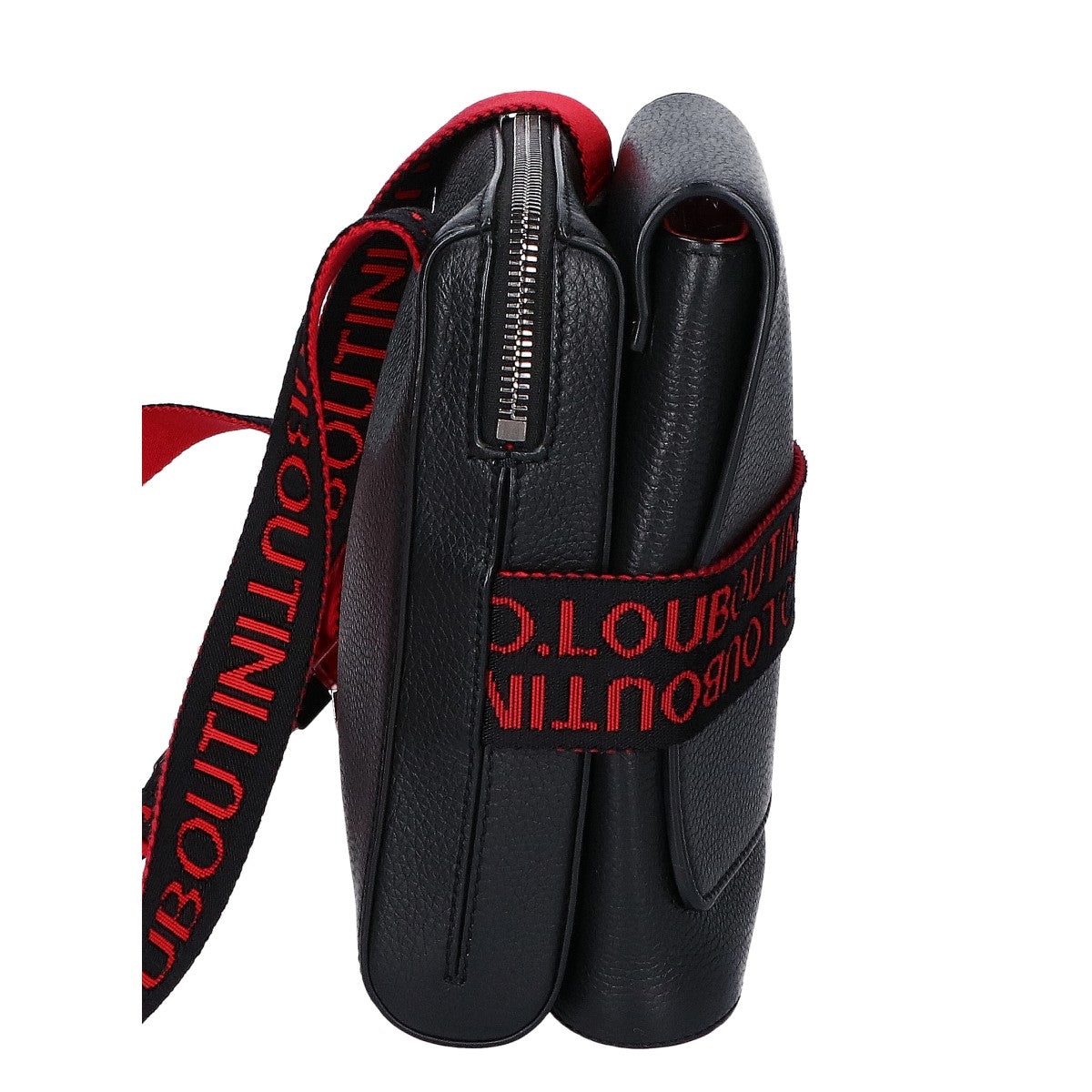 Christian Louboutin クリスチャンルブタン 【美品】ベンチリポーター ロゴ ショルダーバッグ