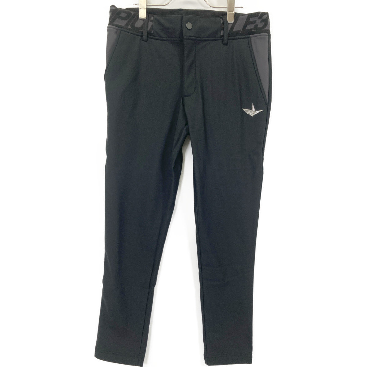 1piu1uguale3 ウノピゥウノウグァーレトレ ﾌﾞﾗｯｸ 113 GOLF TRACK PANTS ボトムス IV