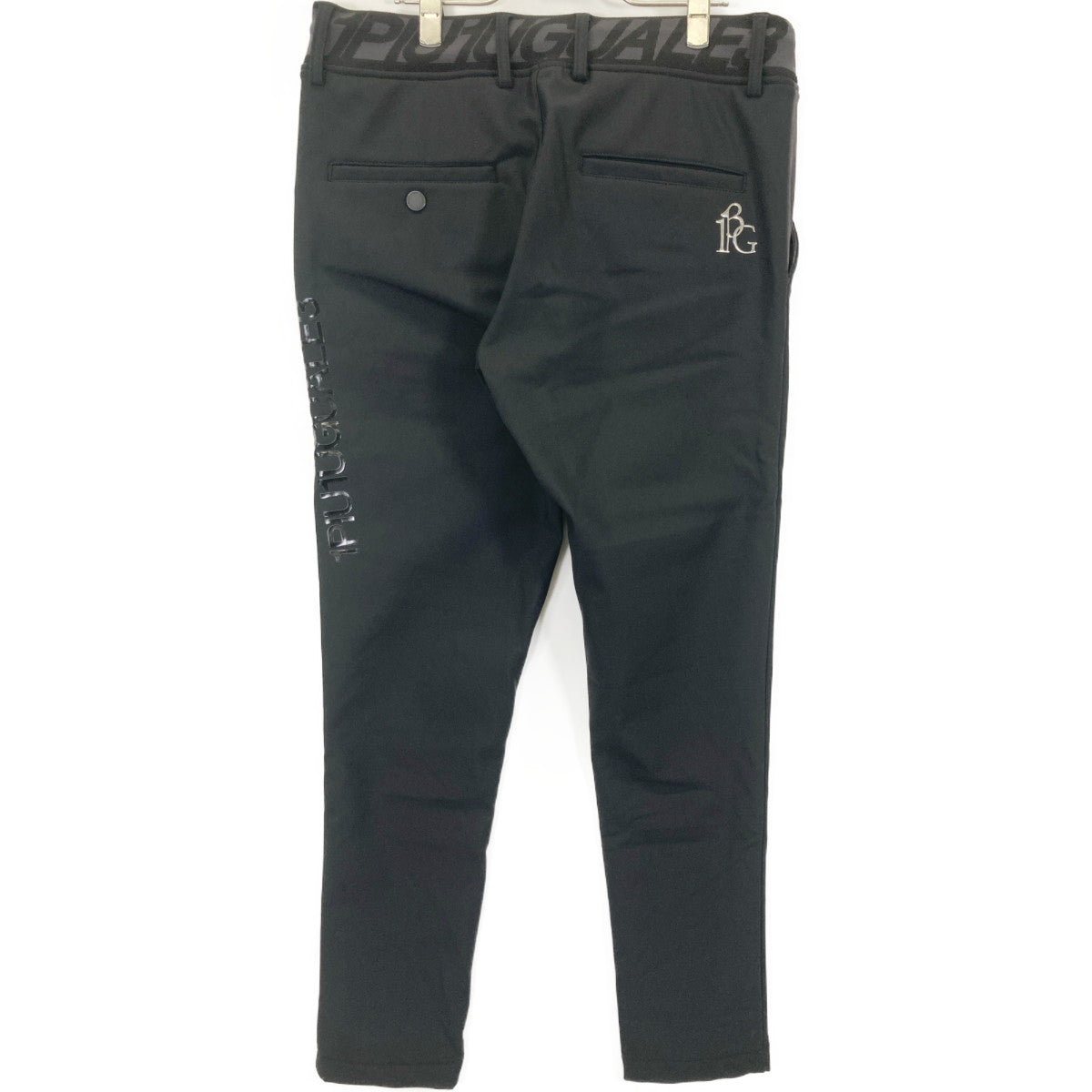 1piu1uguale3 ウノピゥウノウグァーレトレ ﾌﾞﾗｯｸ 113 GOLF TRACK PANTS ボトムス IV