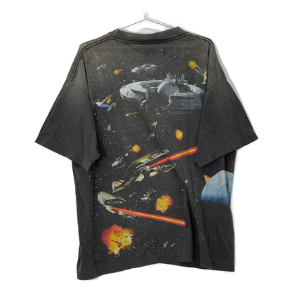 SAINT MICHAEL セントマイケル SM-HR8-0000-C62 STARWARS Tｼｬﾂ ﾌﾞﾗｯｸ トップス L