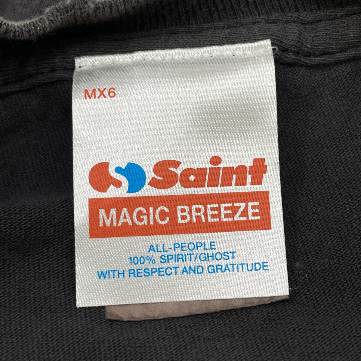 SAINT MICHAEL セントマイケル SM-HR8-0000-C62 STARWARS Tｼｬﾂ ﾌﾞﾗｯｸ トップス L