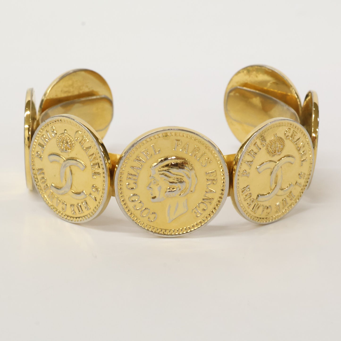 CHANEL シャネル 7P コイン バングル