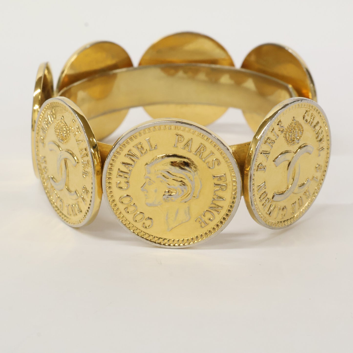 CHANEL シャネル 7P コイン バングル