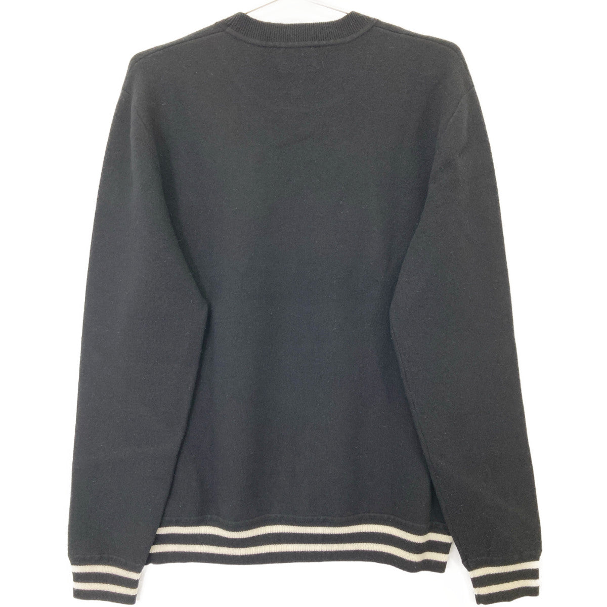 BURBERRY バーバリー 8036088 ﾌﾞﾗｯｸ ﾗﾊﾞｰｻｰｸﾙﾛｺﾞｸﾞﾗﾌｨｯｸ ﾄﾚｰﾅｰ ﾃｨｯｼ期 トップス S