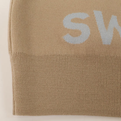 BURBERRY バーバリー 8040224 ﾍﾞｰｼﾞｭ ﾎｰｽﾌｪﾘｰﾆｯﾄｾｰﾀｰ トップス M