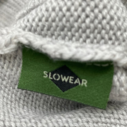 ZANONE ザノーネ 812516 ｸﾞﾚｰ 5ｹﾞｰｼﾞｳｰﾙｿﾘｯﾄﾞﾀｰﾄﾙﾈｯｸﾆｯﾄ トップス 46