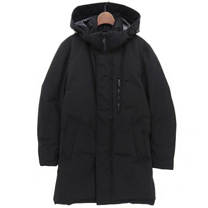 BLACK LABEL CRESTBRIDGE ブラックレーベルクレストブリッジ ナイロンタッサー フーディ ダウンジャケット ジャケット メンズ 黒 M 22年 ジャケット M