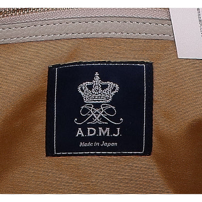 A.D.M.J. Accessoires De Mademoiselle ADMJ 【新品未使用】ACS01186A シュリンクレザー Dカン付 ミニ トートバッグ