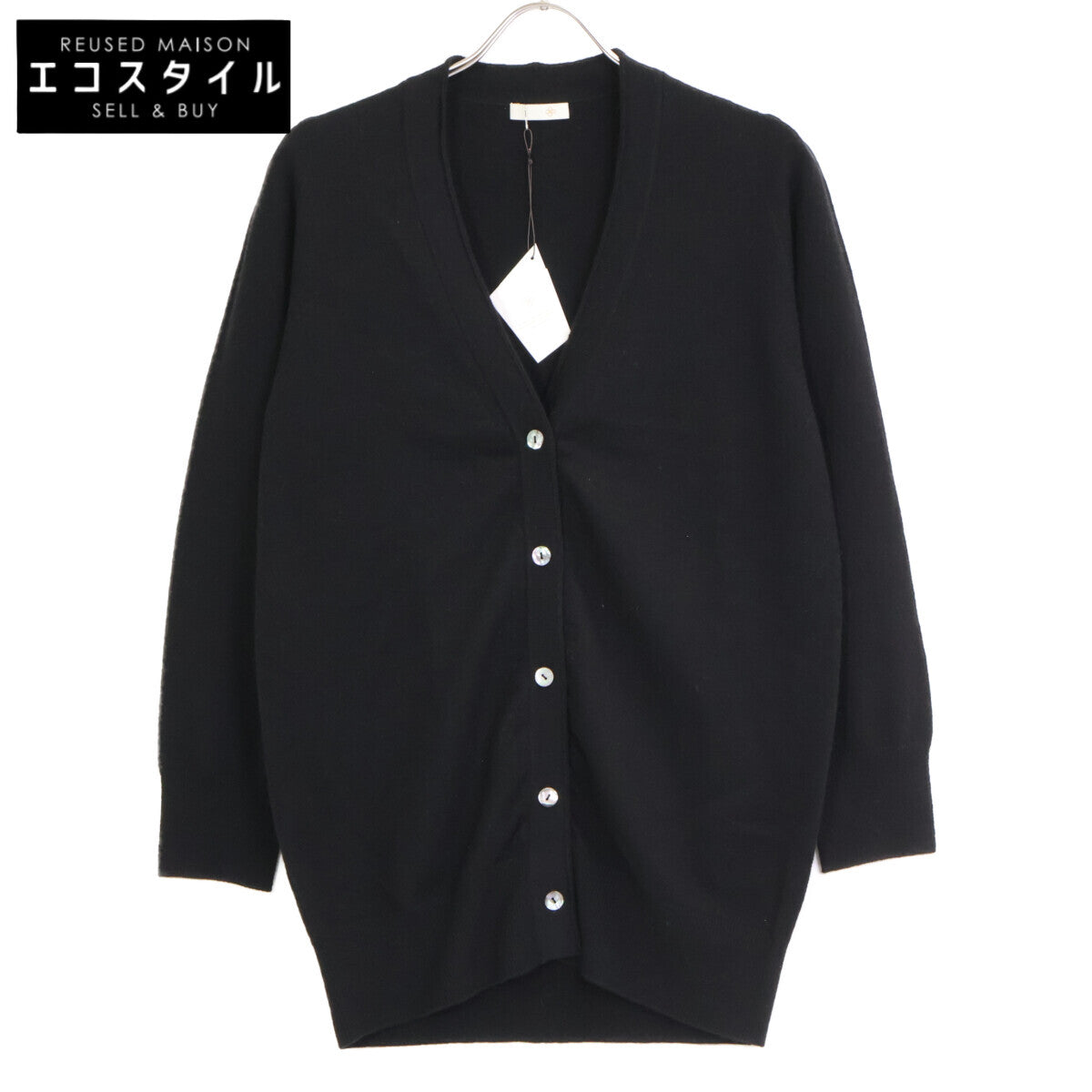 TOYOBOSHI トウヨウボウシ 糸衣 KURO ﾌﾞﾗｯｸ 11IT-PC2504 ｶｼﾐﾔ100 ｶｰﾃﾞｨｶﾞﾝ トップス F