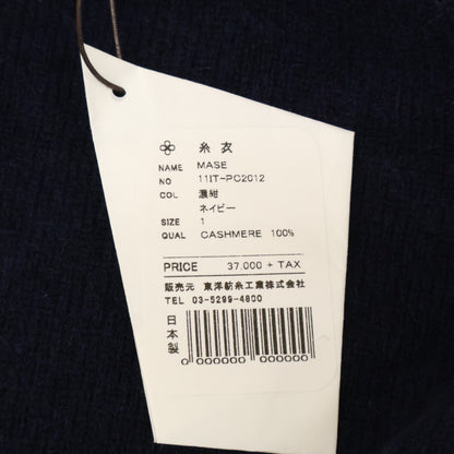 TOYOBOSHI トウヨウボウシ 糸衣 MASE ﾈｲﾋﾞｰ 11IT-PC2012 ｶｼﾐﾔ100 ﾆｯﾄ トップス 1