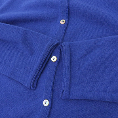 TOYOBOSHI トウヨウボウシ 新品同様 糸衣 KIKYO カシミヤ100 カーディガン トップス レディース ブルー 2 12IT-PC2603 トップス 2