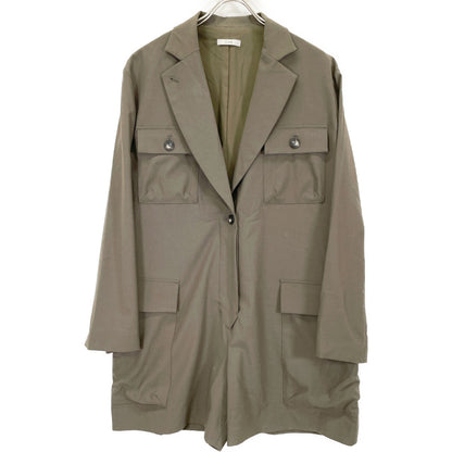 CLANE クラネ 18112-5032 ｶｰｷ MILITARY SHORT ALL IN ONE オーバーオール オールインワン 2