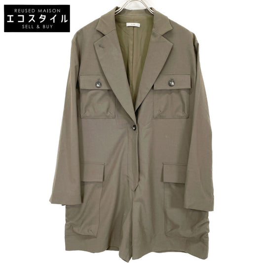 CLANE クラネ 18112-5032 ｶｰｷ MILITARY SHORT ALL IN ONE オーバーオール オールインワン 2