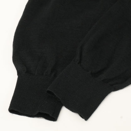 BATONER バトナー ﾌﾞﾗｯｸ BN-24SM-051 CHOMA CREW NECK ﾆｯﾄ トップス 1