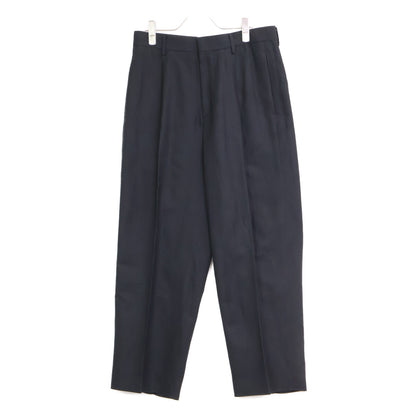 ATON エイトン ﾌﾞﾗｯｸ PRAGCW0701 SILK WASHI TWILL ﾜｲﾄﾞﾊﾟﾝﾂ ボトムス 4