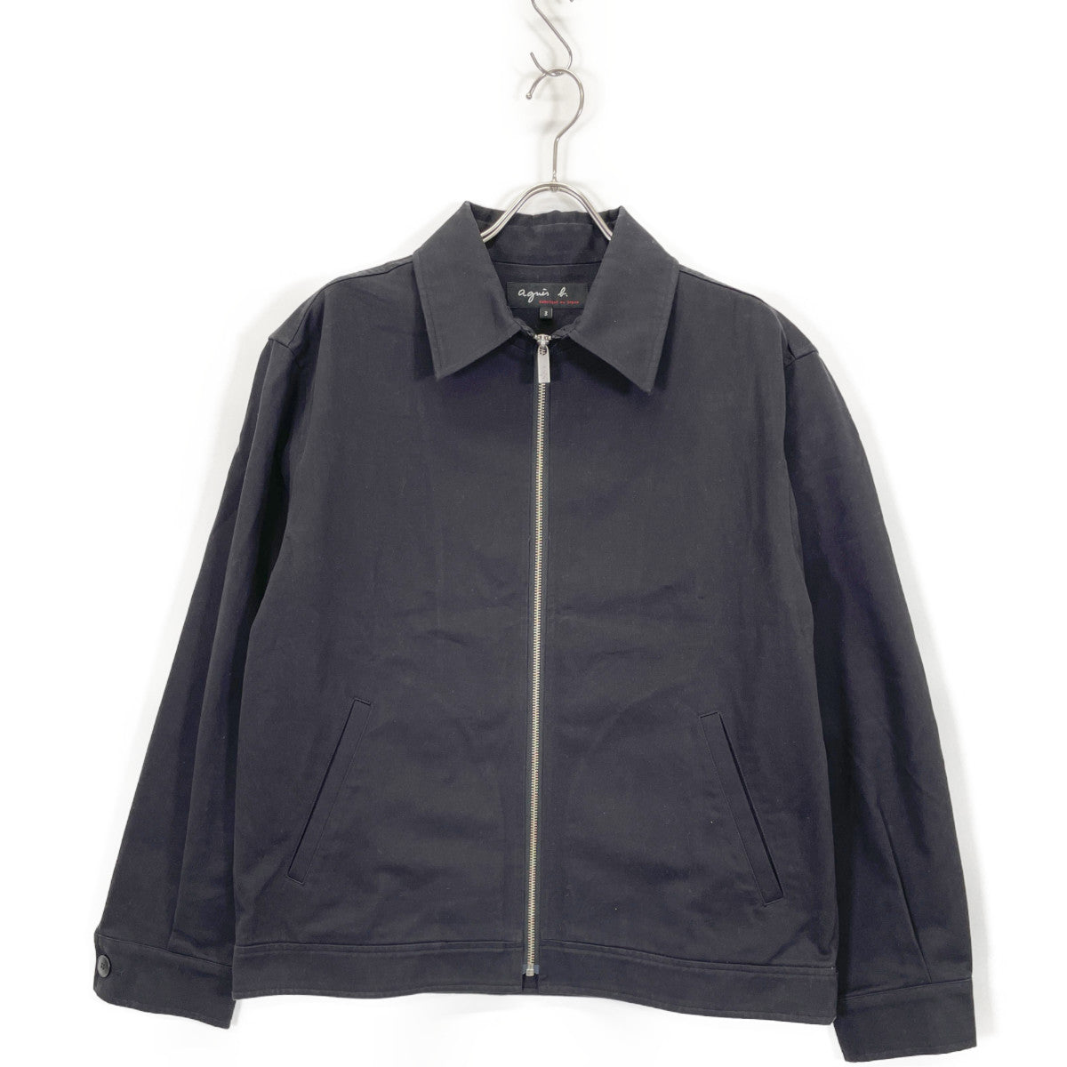 agnes b. アニエスベー XD53UU49 H24 ﾌﾞﾗｯｸ Chet ｼﾞｯﾌﾟｱｯﾌﾟﾌﾞﾙｿﾞﾝ ジャケット 3