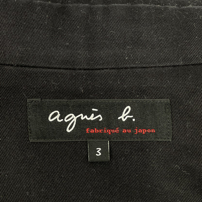 agnes b. アニエスベー XD53UU49 H24 ﾌﾞﾗｯｸ Chet ｼﾞｯﾌﾟｱｯﾌﾟﾌﾞﾙｿﾞﾝ ジャケット 3