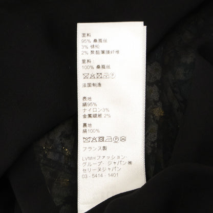 CELINE セリーヌ 【美品/国内正規】2R618179J フラワープリント シルク オフショルダー マキシドレス/ ワンピース 36