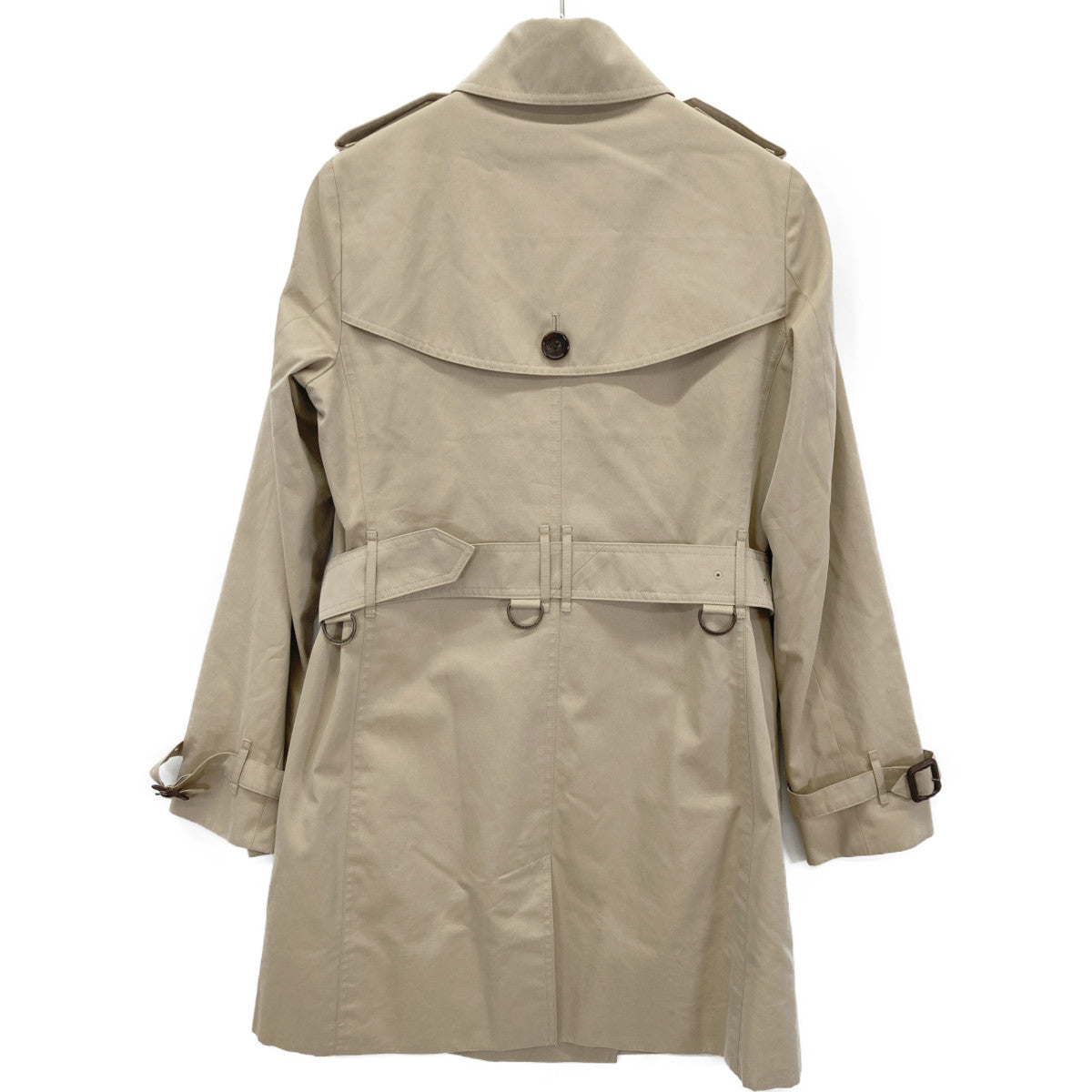 BURBERRY LONDON バーバリーロンドン B1A59-830-51 ﾍﾞｰｼﾞｭ ｺｯﾄﾝ 裏地ﾉﾊﾞﾁｪｯｸ ﾄﾚﾝﾁｺｰﾄ コート 36