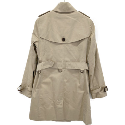 BURBERRY LONDON バーバリーロンドン B1A59-830-51 ﾍﾞｰｼﾞｭ ｺｯﾄﾝ 裏地ﾉﾊﾞﾁｪｯｸ ﾄﾚﾝﾁｺｰﾄ コート 36